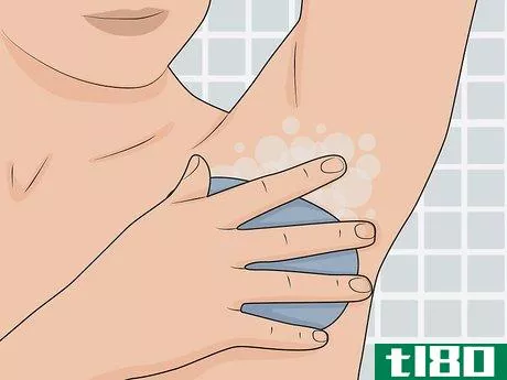 Image titled Heal Armpit Rash Step 1