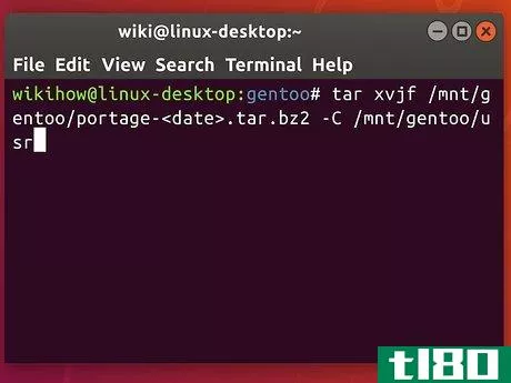 Image titled Install Gentoo Linux from Ubuntu Step 12