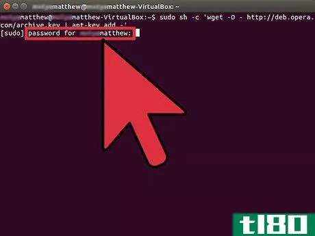 Image titled Install Opera Browser Through Terminal on Ubuntu Step 2