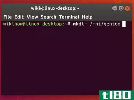 Image titled Install Gentoo Linux from Ubuntu Step 5