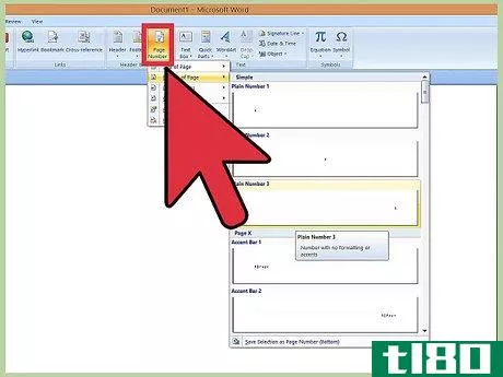 Image titled Insert Page Numbers in Word Step 4