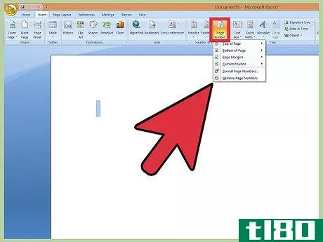 Image titled Insert Page Numbers in Word Step 2