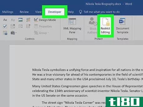 Image titled Insert Fillable Fields on Word on PC or Mac Step 7