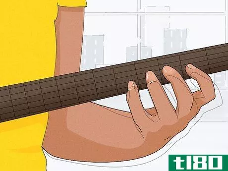 Image titled Keep Your Fingers Close to the Fretboard Step 4