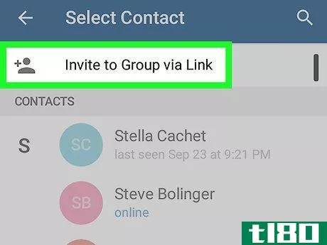 Image titled Invite Someone to a Group on Telegram on Android Step 5