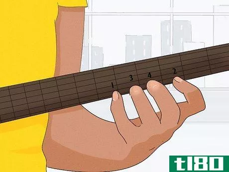 Image titled Keep Your Fingers Close to the Fretboard Step 2