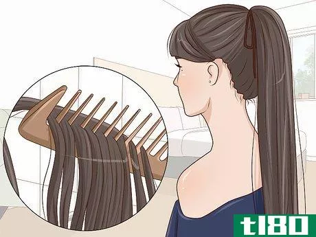 Image titled Keep a Synthetic Ponytail from Tangling Step 14