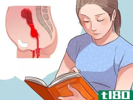 Image titled Know if It's Postpartum Bleeding or a Period Step 6