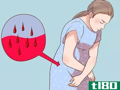 Image titled Know if It's Postpartum Bleeding or a Period Step 3