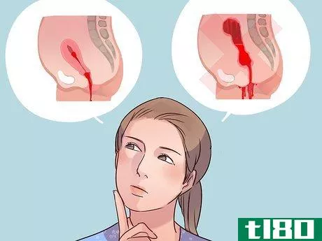 Image titled Know if It's Postpartum Bleeding or a Period Step 5