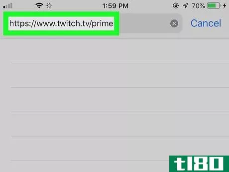 Image titled Link Twitch with Amazon Prime on iPhone or iPad Step 2