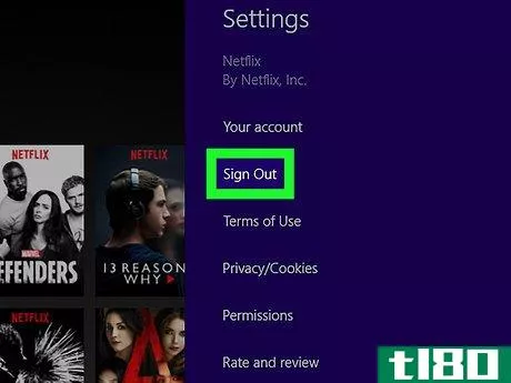 Image titled Log Out of Netflix on Windows 8 Step 11