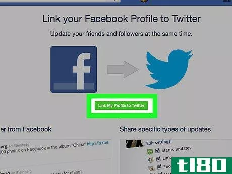Image titled Link Facebook to Twitter Step 2