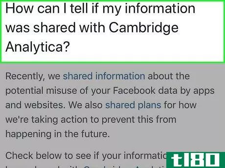 Image titled Know if Your Facebook Data Was Shared with Cambridge Analytica Step 10