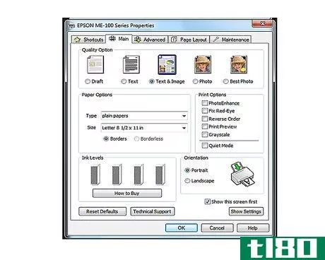 Image titled Load Labels Into an Inkjet Printer Step 2