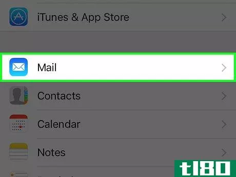 Image titled Log Out of Mail on an iPhone Step 2