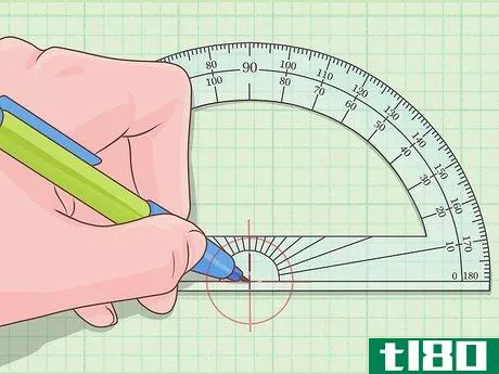 Image titled Make Angles in Math Using a Protractor Step 2