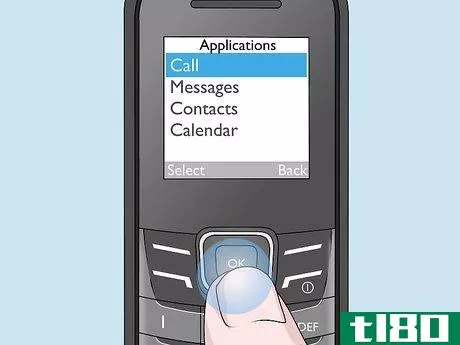 Image titled Make Fake Calls on Samsung Keystone 2 Phone Step 5