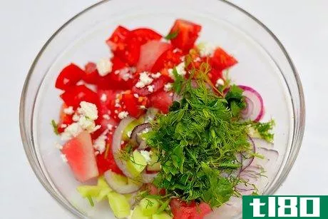 Image titled Make Greek Watermelon Salad Step 6