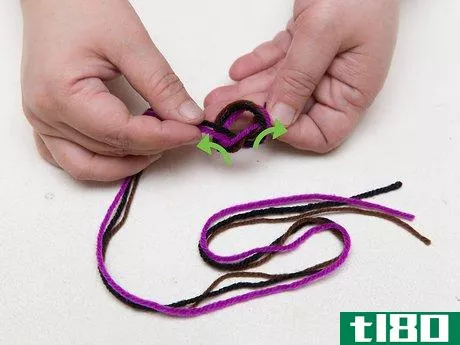 Image titled Make Bracelets out of Thread Step 2