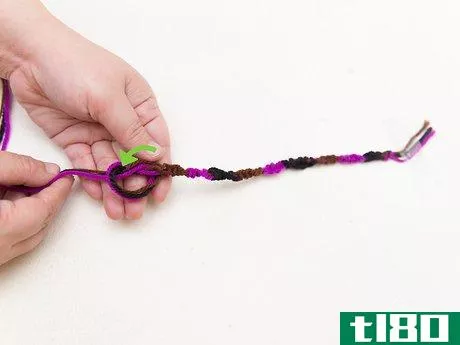 Image titled Make Bracelets out of Thread Step 23