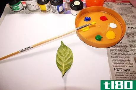Image titled Make Leaf Prints Step 3