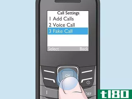 Image titled Make Fake Calls on Samsung Keystone 2 Phone Step 6