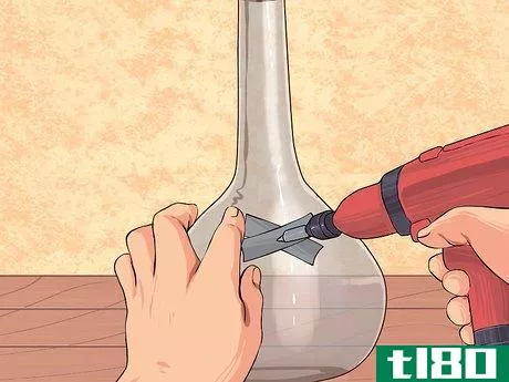 Image titled Make a Bong from a Liquor Bottle Step 4