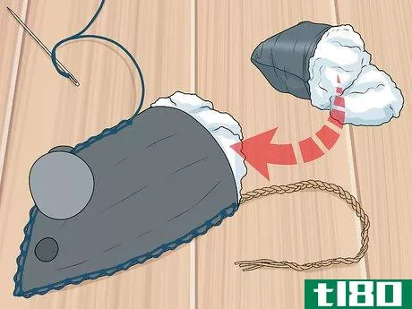 Image titled Make a Furry Mouse Toy for Cats Step 10