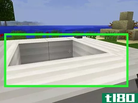 Image titled Make a Hot Tub in Minecraft Step 5