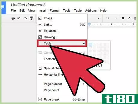 Image titled Make a Signup Sheet on Google Docs Step 4