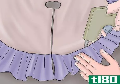 Image titled Make a No‐Sew Ruffled Tree Skirt Step 15