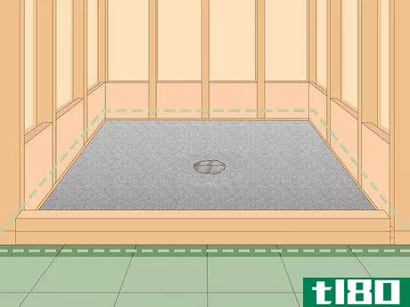 Image titled Make a Shower Pan Step 8