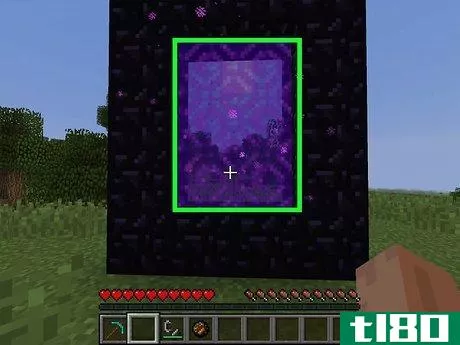 Image titled Make a Nether Portal in Minecraft PE Step 11