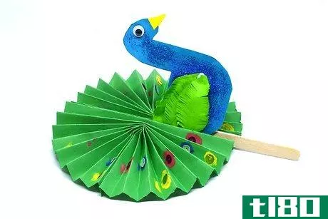 Image titled Make a Paper Peacock Fan Step 12