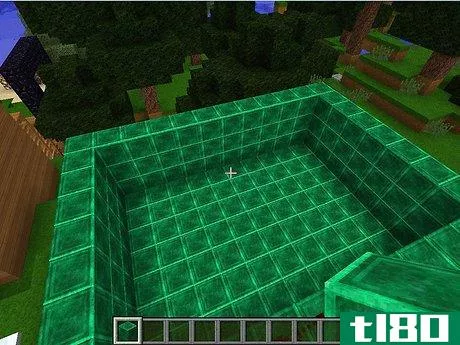 Image titled Make a Pool in Minecraft Step 1