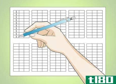 Image titled Make a Multiplication Table Step 2