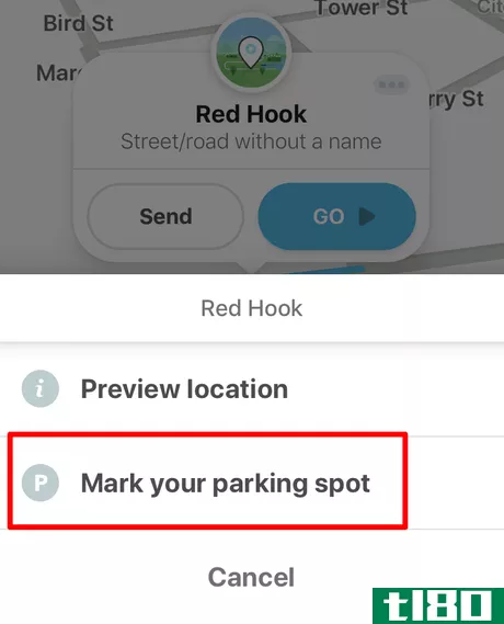 Image titled Mark Your Public Parking Spot on Waze on iPhone or iPad Step 6.png