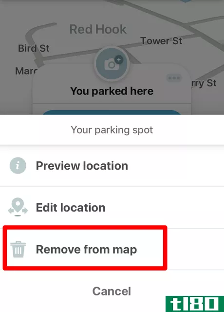 Image titled Mark Your Public Parking Spot on Waze on iPhone or iPad Step 8.png