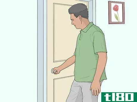 Image titled Open a Door Quietly Step 1