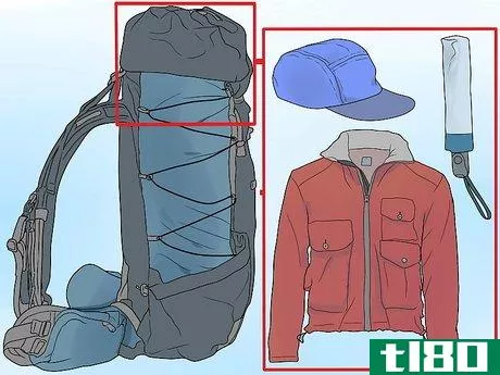 Image titled Pack Clothes in a Backpack Step 12