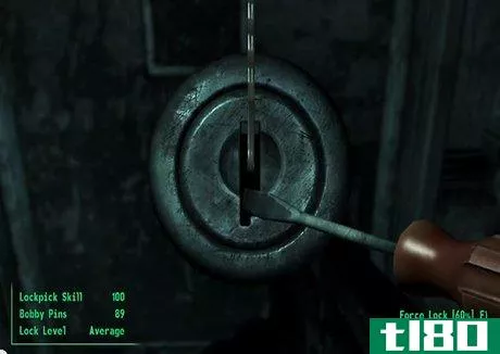 Image titled Pick a Lock in Fallout 3 Step 3