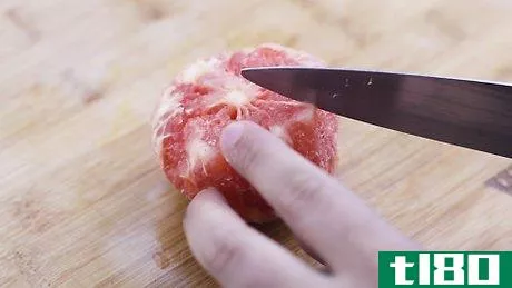 Image titled Peel a Grapefruit Step 4