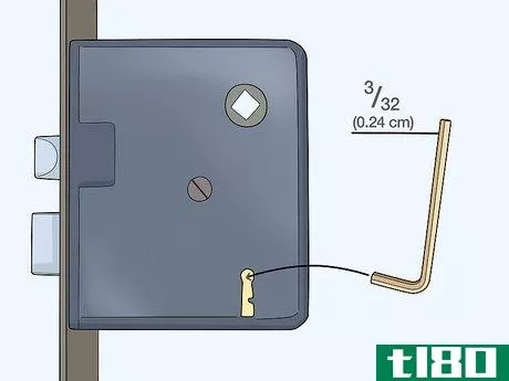 Image titled Pick an Old Skeleton Key Lock Step 1