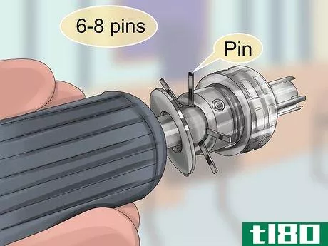 Image titled Pick a Tubular Lock Step 2