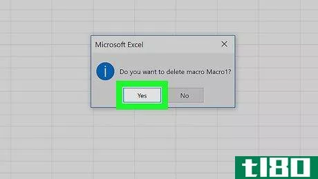 Image titled Remove a Macro in Excel Step 10