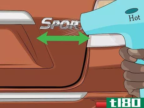 Image titled Remove Emblems From Cars Step 4