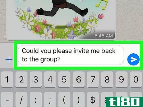 Image titled Rejoin a Group on WhatsApp on iPhone or iPad Step 5