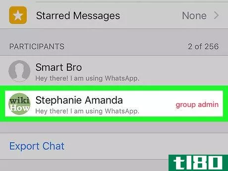 Image titled Rejoin a Group on WhatsApp on iPhone or iPad Step 3