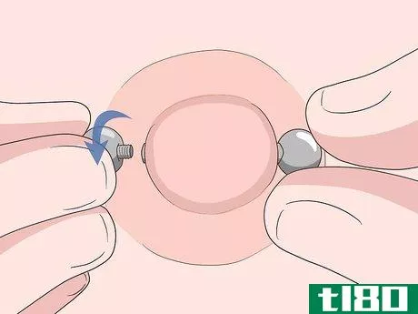 Image titled Remove a Nipple Piercing Step 7